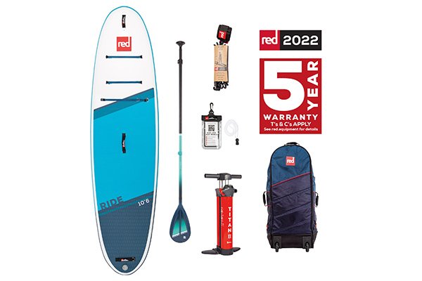 red paddle 10'6 ride msl sup set 2022